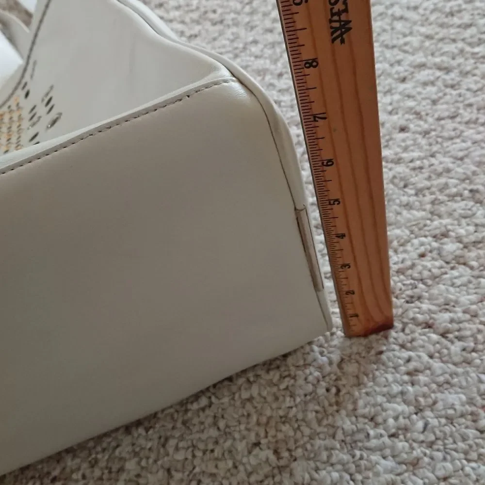 New Tamara Mellon Sugar Daddy Grommeted Nappa Leather large Tote